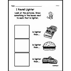 First Grade Measurement Worksheets - Measurement and Weight Worksheet #1