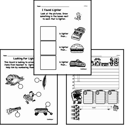 Measurement - Measurement and Weight Workbook (all teacher worksheets - large PDF)