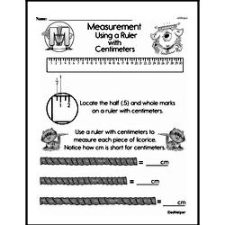 First Grade Measurement Worksheets Worksheet #3