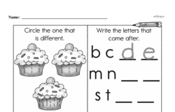 Free 1.G.A.1 Common Core PDF Math Worksheets Worksheet #61