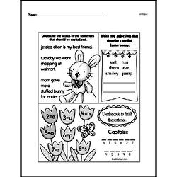 First Grade Number Sense Worksheets - Numbers 0 to 10 Worksheet #110