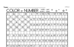 First Grade Number Sense Worksheets - Numbers 0 to 10 Worksheet #4