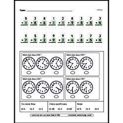 First Grade Number Sense Worksheets - Two-Digit Numbers Worksheet #5