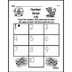 First Grade Number Sense Worksheets Worksheet #3