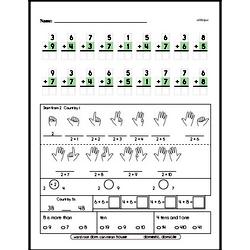 First Grade Number Sense Worksheets Worksheet #188