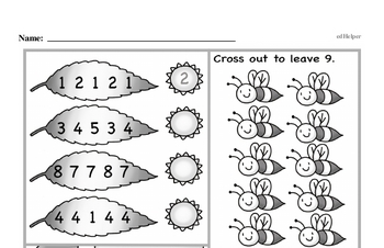first grade number pattern worksheets edhelper com