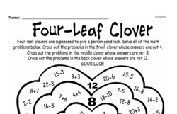 First Grade Subtraction Worksheets - Subtraction within 20 Worksheet #5