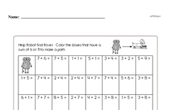 First Grade Subtraction Worksheets - Subtraction within 20 Worksheet #3