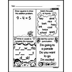 First Grade Subtraction Worksheets Worksheet #40