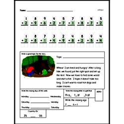 First Grade Subtraction Worksheets Worksheet #6