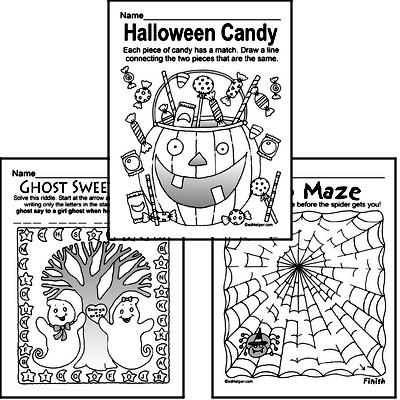 Halloween Puzzles (book 1)