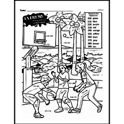 Addition - Three-Digit Addition Mixed Math PDF Workbook for Second Graders