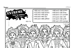 Second Grade Addition Worksheets - Three-Digit Addition Worksheet #2