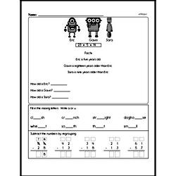 Second Grade Addition Worksheets Worksheet #150