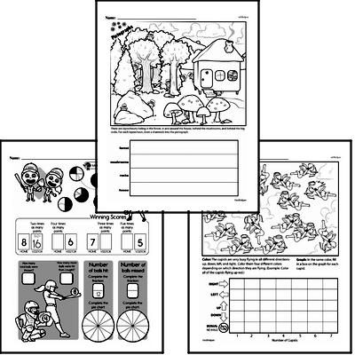 Data - Collecting and Organizing Data Workbook (all teacher worksheets - large PDF)