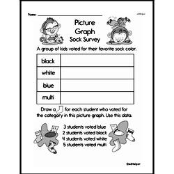 Second Grade Data Worksheets Worksheet #2