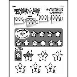 Second Grade Fractions Worksheets - Fractions and Parts of a Set Worksheet #1