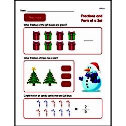 Second Grade Fractions Worksheets - Fractions and Parts of a Set Worksheet #21