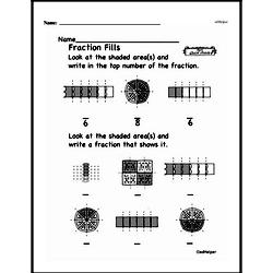 Second Grade Fractions Worksheets - Fractions and Parts of a Whole Worksheet #24
