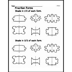 Second Grade Fractions Worksheets - Fractions and Parts of a Whole Worksheet #2