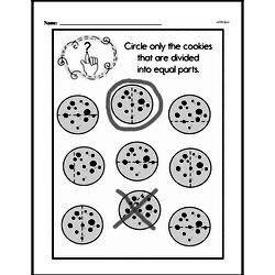 Second Grade Fractions Worksheets - Fractions and Parts of a Whole Worksheet #23