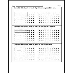 Second Grade Geometry Worksheets Worksheet #24