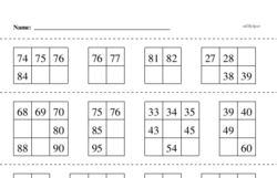 Hundreds Chart Mixed Math PDF Book