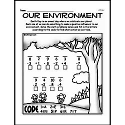 Second Grade Math Challenges Worksheets - Puzzles and Brain Teasers Worksheet #71