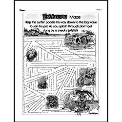 Second Grade Math Challenges Worksheets - Puzzles and Brain Teasers Worksheet #185