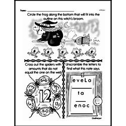 Second Grade Math Challenges Worksheets - Puzzles and Brain Teasers Worksheet #104