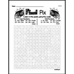Second Grade Math Challenges Worksheets - Puzzles and Brain Teasers Worksheet #189