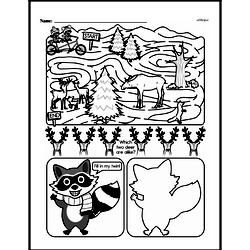 Second Grade Math Challenges Worksheets - Puzzles and Brain Teasers Worksheet #114
