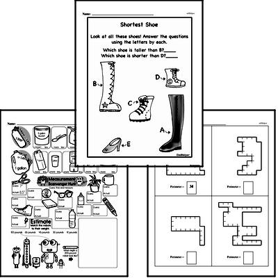 Measurement - Length Workbook (all teacher worksheets - large PDF)