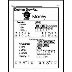 Second Grade Money Math Worksheets - Adding Money Worksheet #14