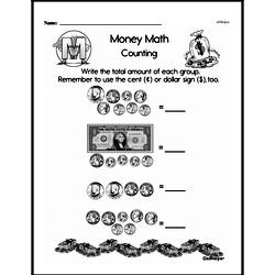 Second Grade Money Math Worksheets - Adding Money Worksheet #15