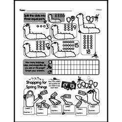 Second Grade Money Math Worksheets - Recognizing and Knowing the Value of Coins Worksheet #3