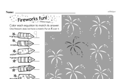 Second Grade Multiplication Worksheets - One-Digit Multiplication Worksheet #9