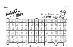 Second Grade Number Sense Worksheets - Analyze Arithmetic Patterns Worksheet #12
