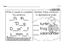 Second Grade Number Sense Worksheets - Two-Digit Numbers Worksheet #86