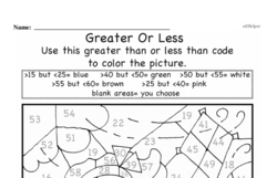 Second Grade Number Sense Worksheets - Two-Digit Numbers Worksheet #37