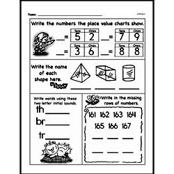 Second Grade Number Sense Worksheets - Two-Digit Numbers Worksheet #100