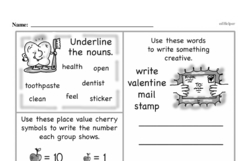 Second Grade Number Sense Worksheets - Two-Digit Numbers Worksheet #76