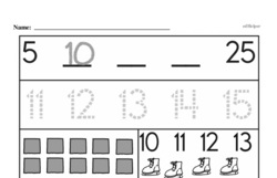 Second Grade Number Sense Worksheets - Two-Digit Numbers Worksheet #73
