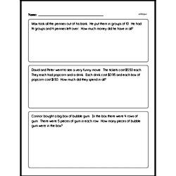 Second Grade Number Sense Worksheets - Two-Digit Numbers Worksheet #2