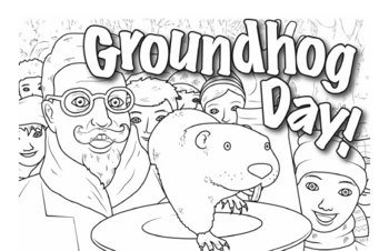 Second Grade Groundhog Day Worksheets Activity Book (more challenging)