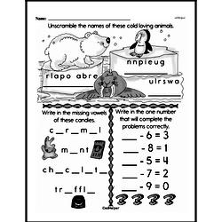 Second Grade Subtraction Worksheets - Subtraction within 10 Worksheet #35