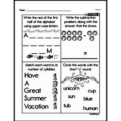 Second Grade Subtraction Worksheets - Subtraction within 10 Worksheet #40