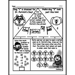 Second Grade Subtraction Worksheets - Subtraction within 10 Worksheet #44