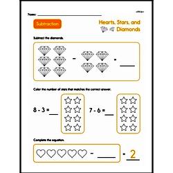 Second Grade Subtraction Worksheets - Subtraction within 10 Worksheet #49