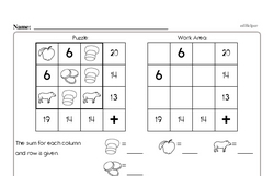 Second Grade Subtraction Worksheets - Two-Digit Subtraction Worksheet #1